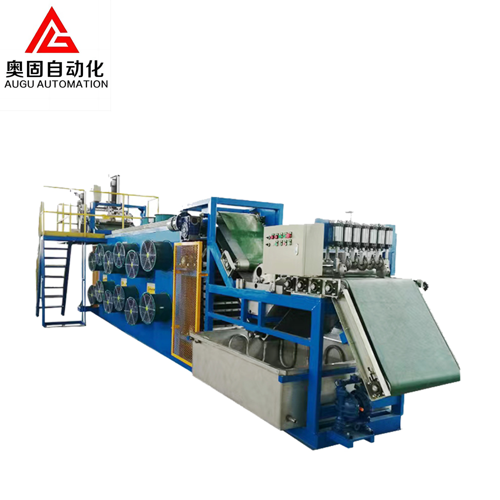 Augu Batch-Off-Kühllinie: Ein Muss für Gummifabriken, maßgeschneidert für den Komfort!